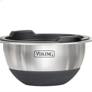 Viking Stainless Steel 5-PC Mixing Bowl & Colander Set